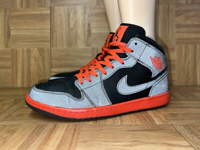 RARE🔥 Size 13 - Nike Air Jordan 1 Retro Mid Black Infrared 554724