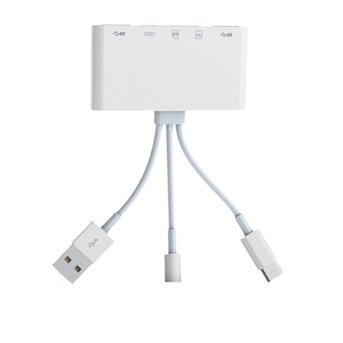 For IPhone/iPad 5 In 1 Memory Card Reader USB 3.0 OTG Adapter SD Card Reader - Picture 16 of 16