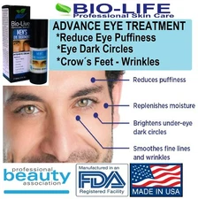 A. Bio Cell Anti aging Serum Bio Life Serum FOR MEN Anti Wrinkle Eye Puffiness