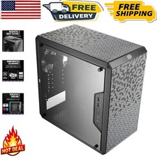 Stylish Black MasterBox Q300L: Compact Design with Enhanced Airflow  Modularity