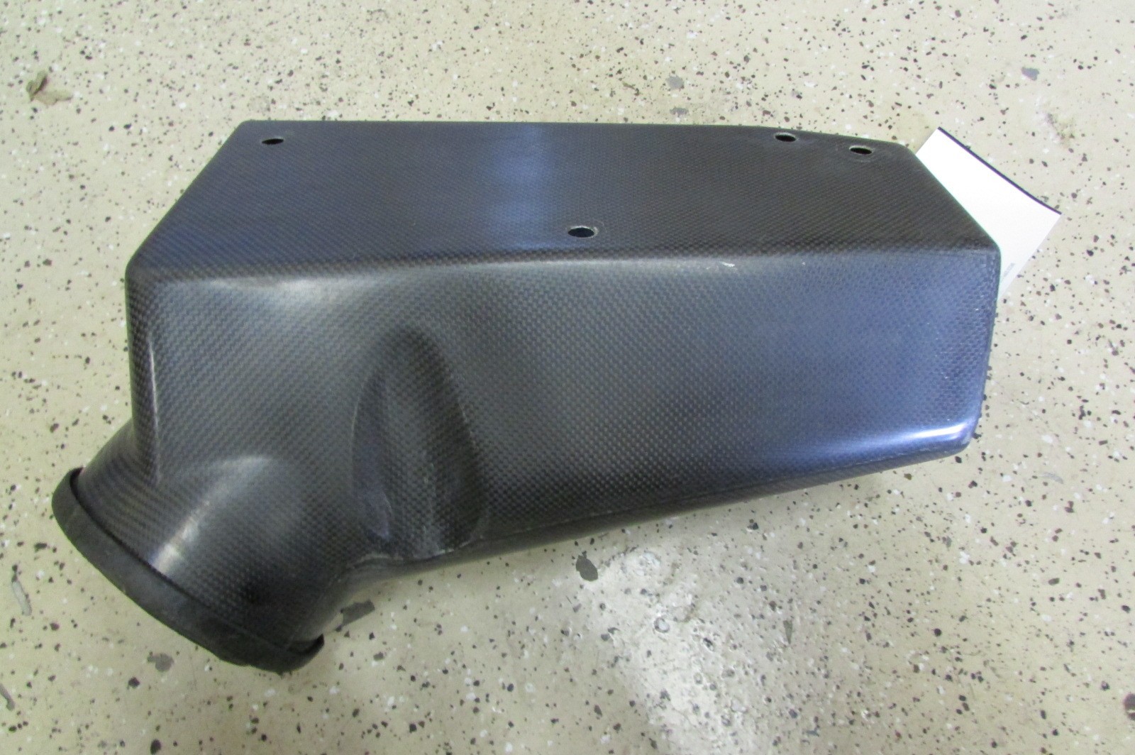 Lamborghini Murcielago, Right Lower Air Cleaner Box, Carbon Fiber, P/N 07M133838