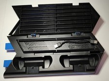 Vertical Stand for PS4 Regular/Slim PlayStation 4 Cooling Fan Control