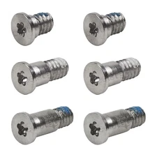 SILVER BOTTOM CASE SCREWS - MacBook Pro 13 A1708 2016 2017 A2159 2019 A2289 2020