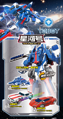 TOBOT V Maximus V 3in1 Transform Robot Kaizer Hawk Jack Robot