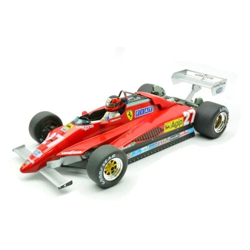 1/18 フェラーリ 126C2 #27 ベルギーGP1982 G.ヴィルヌーブ Ferrari 126 C2 #27 Gilles Villeneuve Zolder Belgian GP 1982