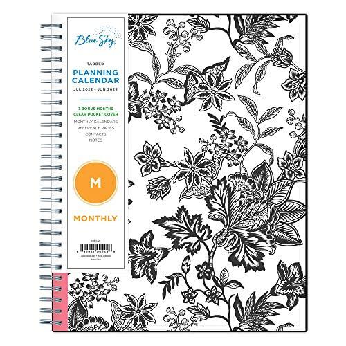 Blue Sky 2022-2023 Academic Year Monthly Planner, 8" x 10",  Flexible Cover, | eBay