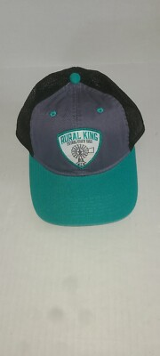 #ad Rural King Mesh Trucker Style Adjustable Snapback Hat $16.73