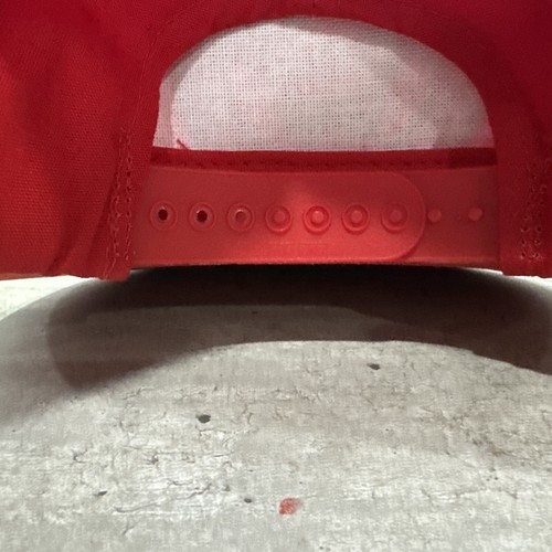 VTG Performance Food Group Red SnapBack Trucker Hat. Great Graphic. GUC - Picture 6 of 8