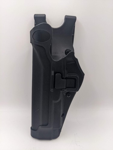 Blackhawk Serpa Holster 44H004BK Level 2 Duty Auto Lock Beretta 92 96 Law NEW - Picture 2 of 8