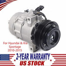 A/C Compressor with Clutch For Hyundai Tucson & Kia Sportage 2010-2015 2.0/2.4L