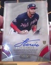Luis Garcia - 2021 Topps Tier One Break Out Auto -  Rookie RC Nationals 286/300