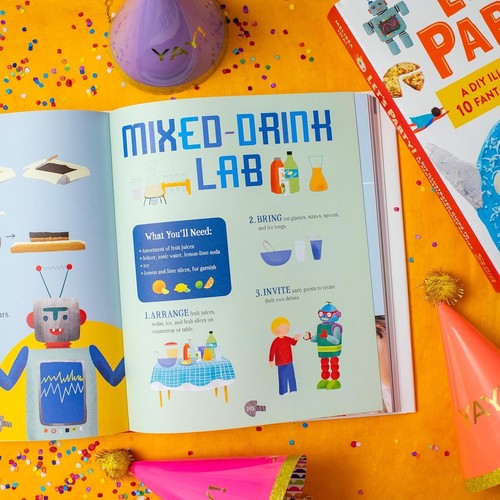 Let's Party! A DIY Guide to 10 Fantastic Birthday Parties - Melissa Iwai, NEW - Picture 6 of 7