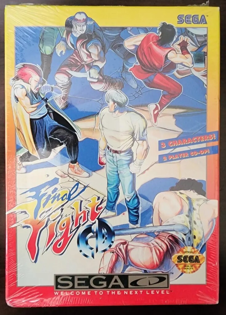 Final Fight CD (Sega CD System, 1993) Brand New, Factory Sealed