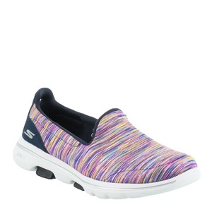 multi colored skechers go walk