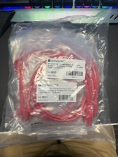  10pk MONOPRICE 3 ft. Flexboot 6 Ethernet Cable, Red K 