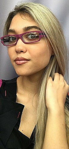 New Mikli by ALAIN MIKLI ML 1045 0003 Violet 50mm Women's Eyeglasses Frame - Picture 7 of 12