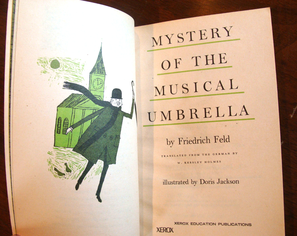 Mystery Of The Musical Umbrella ~1974 PB~ Feld 60s Children's