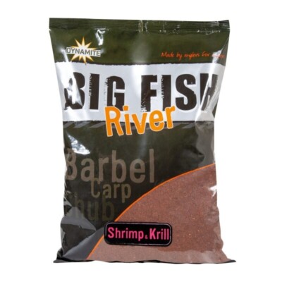 Dynamite Baits Big Fish River Feed Pellets Shrimp & Krill 4, 6, 8mm