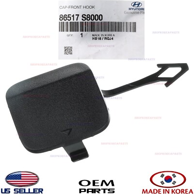 GENUINE OEM Front Bumper Tow Hook Eye Cap 2020 2022 Hyundai Palisade 86517-S8000