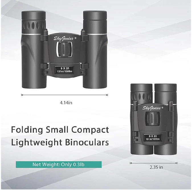 Skygenius 8x21 Small Binoculars Compact Lightweight For Concert Theater Opera - Image 3 of 4