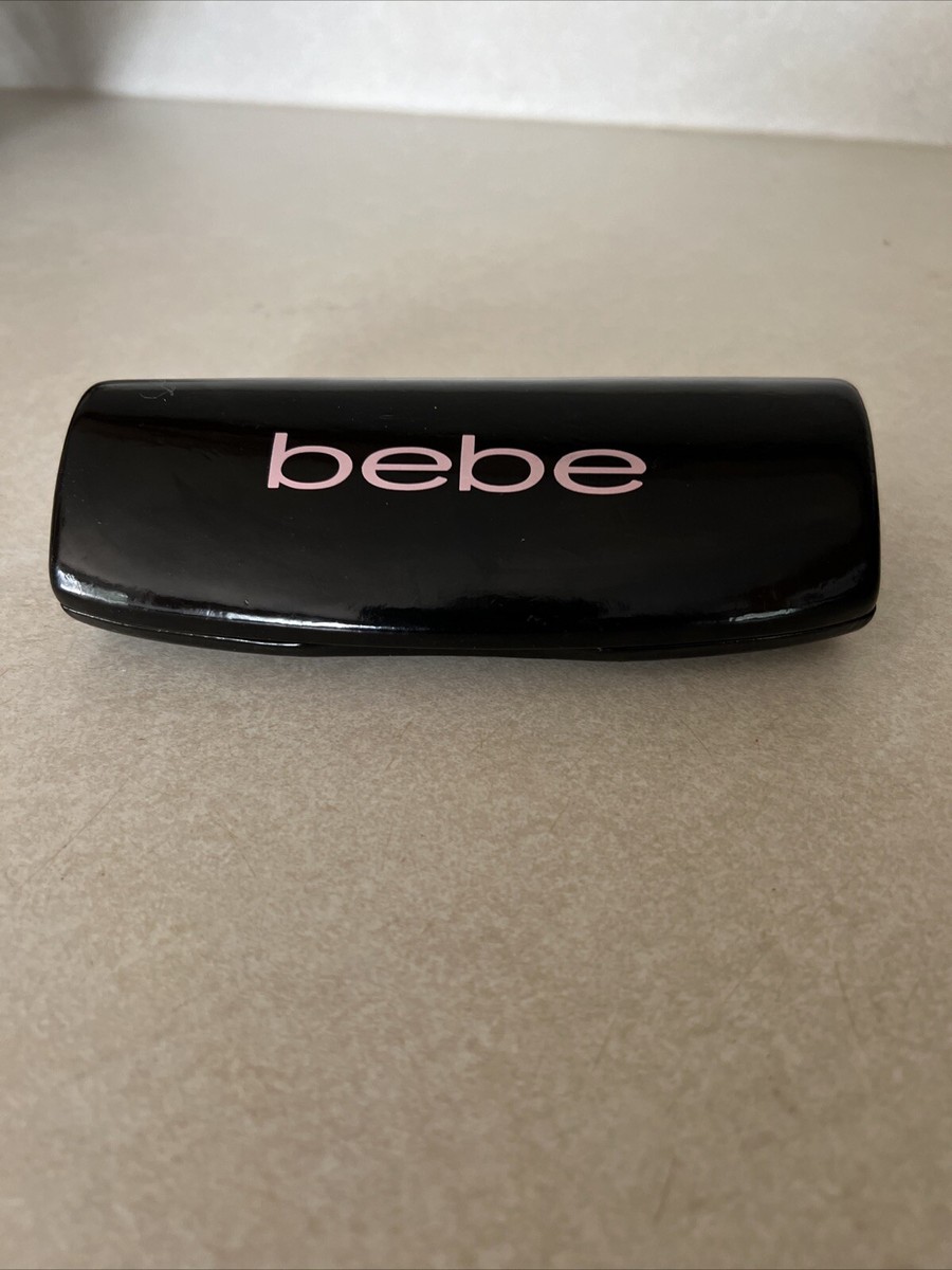 Bebe Black And Pink Hard Eyeglasses/Sunglasses Case Y2K | eBay display picture 1