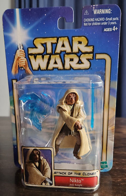 STAR WARS NIKTO JEDI KNIGHT ATTACK OF THE CLONES ACTIONFIGUR #21 HASBRO