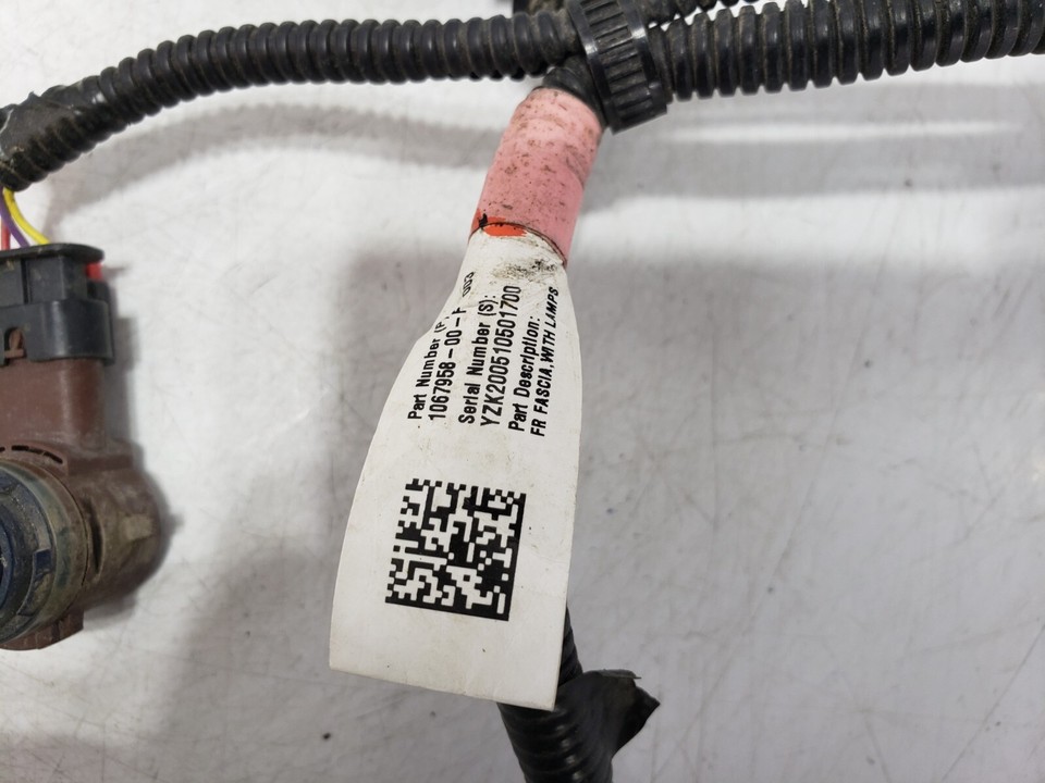 20172023 OEM Tesla Model 3 Front Bumper PDC Sensor Cable Harness Blue