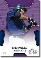 ERIC JAGIELO 2013 Rize Rookie PURPLE Paragon PRODIGY RC #/5