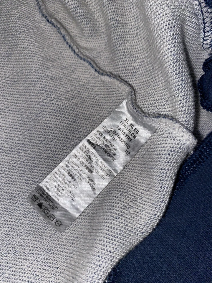 Chaqueta Universitaria Converse All Star Niños Talla XL (13-15 Años) Azul Snap Foto 4 de 4