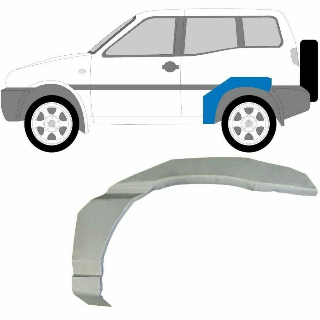 TERRANO 2 II 3 DOOR 1993-1999 REAR WHEEL ARCH REPAIR PANEL / LEFT LH
