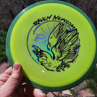 Axiom Neutron Fireball Raven Newsom Tour Series Yellow w/Green Rim 170.2