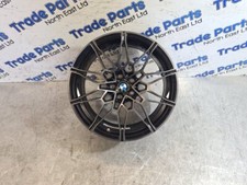 2022 BMW M4 G82 COMPETITION X-DRIVE 19" ALLOY WHEEL RIM SINGLE 8093838 #2 FRONT