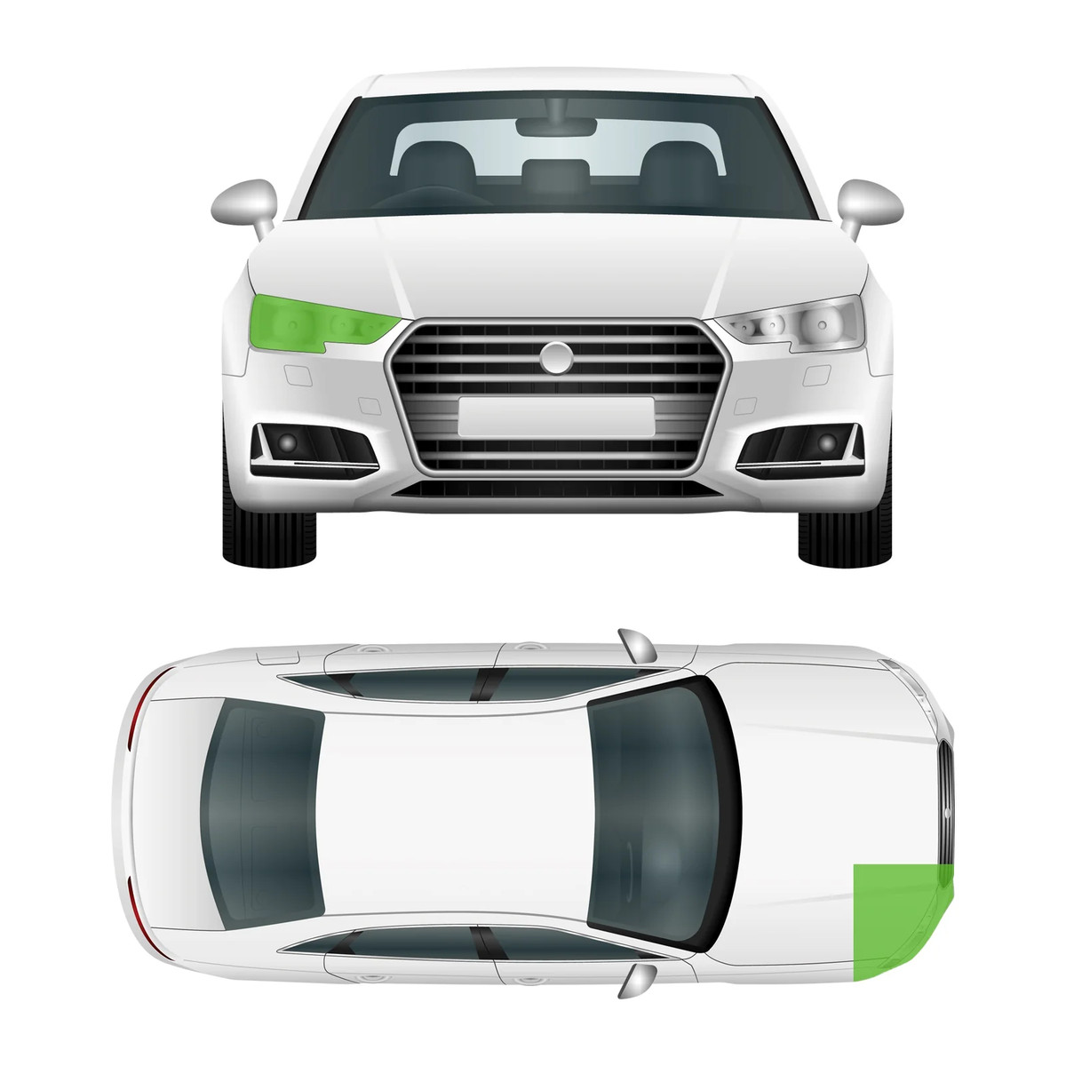 Polo 6 Front Right Headlight LED Headlamp Fits VW OE 2G2941774  