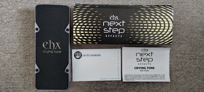 EHX Electro Harmonix Crying Tone Wah Wah Gitarren-Effektpedal/Stomp-Box