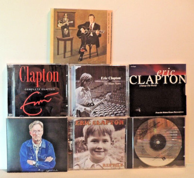 Eric Clapton 7 CD Lot; I Still Do, Reptile, Blues Years, Complete Clapton +++