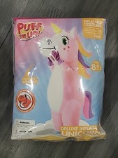 Full Body Pink Unicorn Air Blow-up Costume - Adult Size 0SFM 