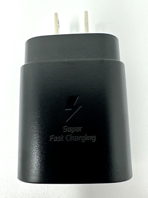 Samsung Super Fast Charging USB-C Wall Charger - Black (EP-TA800)