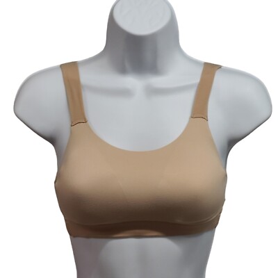 Spanx Bra-llelujah Womens Size XS Beige Lightly Lined Seamless Tank  Bralette