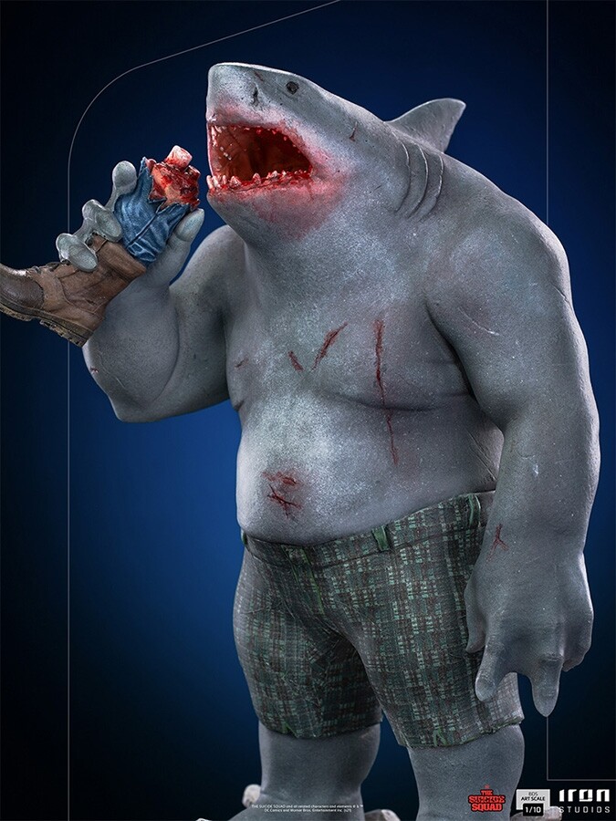 The Suicide Squad's King Shark gets a collectible statue from Iron Studios