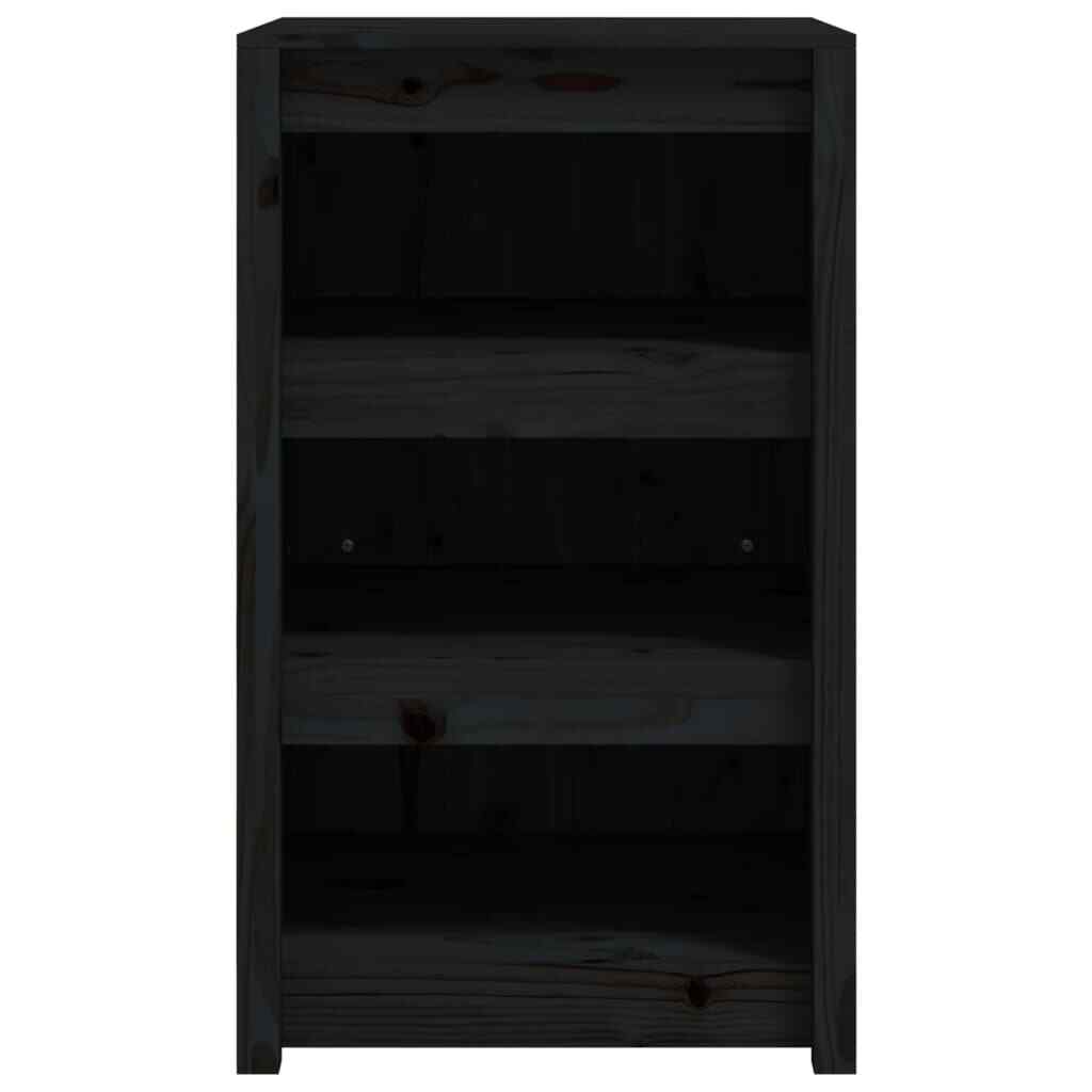 vidaXL Outdoor Kitchen Black 55x55x92 cm Solid Wood Pine eBay