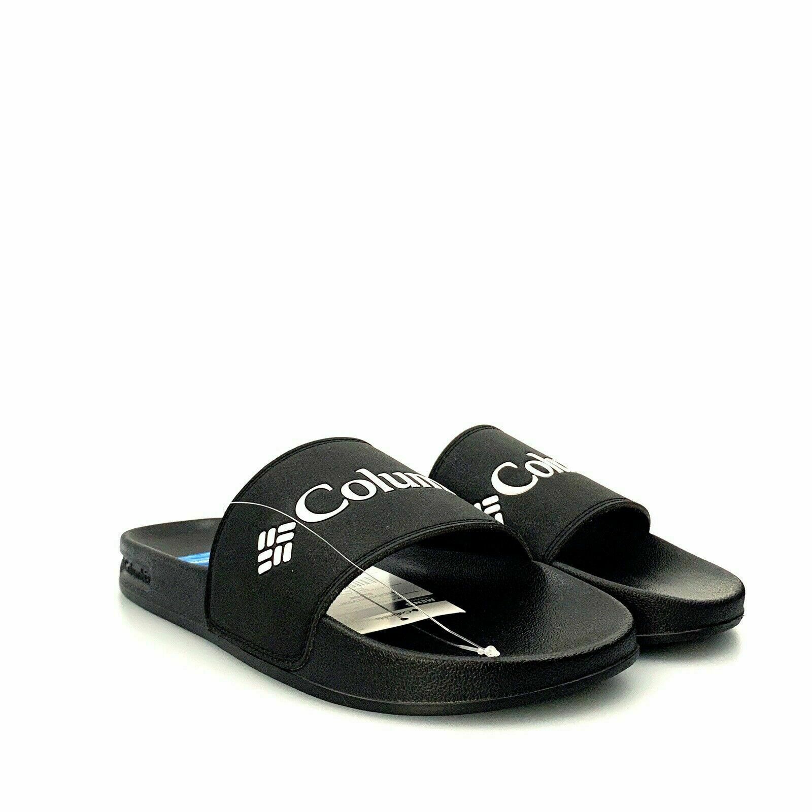 Black Hood River Slide Sandals Rubber 