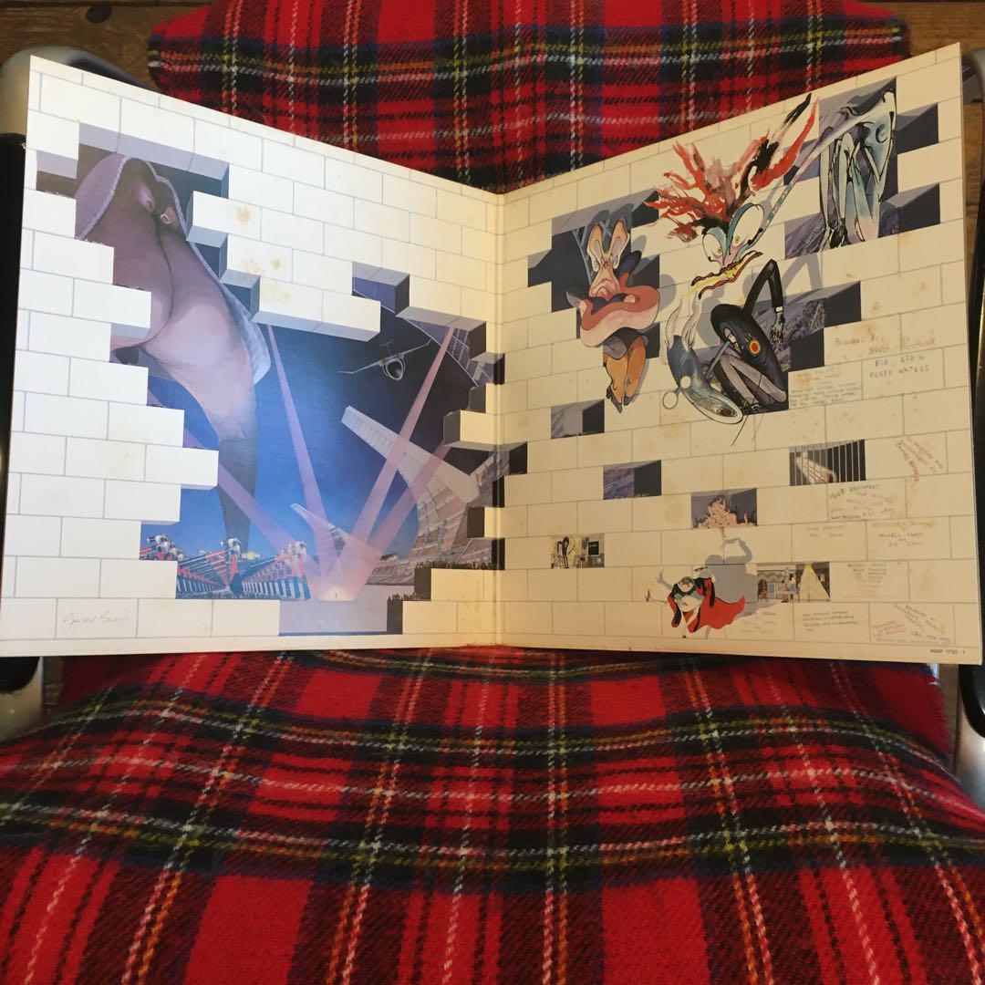 ピンク・フロイド　ザ・ウォール　クリア・ステッカー付き　2枚組レコード　4/4 Pink Floyd The Wall 2-Disc Record With Clear Sticker 4/4 | eBay