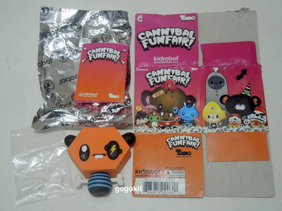 Kidrobot 2008 Tado Cannibal Funfair Secret Chase MO Mini Vinyl Figure - Image 4 of 4
