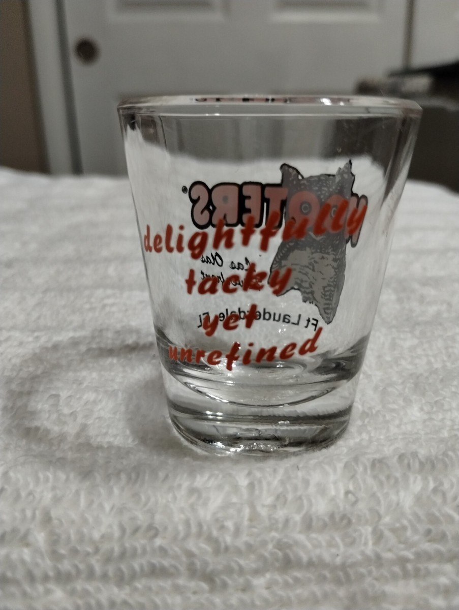 Vintage Hooters Restaurant Shot Glass | eBay