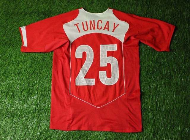 TURKEY NATIONAL TEAM TUNCAY 2004/2006 FOOTBALL SHIRT JERSEY HOME NIKE ORIGINAL | eBay