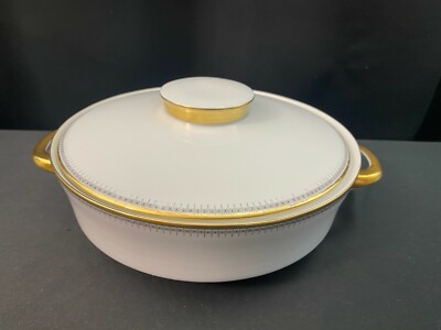 Eschenbach ''W6306''  Bavaria Germany ~ Covered Serving Bowl ~ 8 3/4''