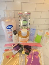 Beauty & Self-Care Bundle–Raw Sugar Scrub, Dial Wash, Aveeno, Native Cream Box#6