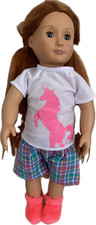 Battat Our Generation Girl Doll RED “Growing Hair” BROWN Eyes 18 in