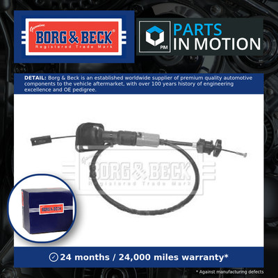 Clutch Cable BKC1476 Borg & Beck 2150EF 2150X5 Genuine Top Quality Guaranteed