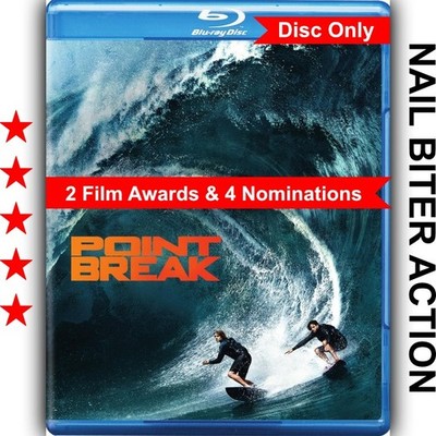 Point Break (Blu-ray, 2015) (Disc Only) (Great Price)